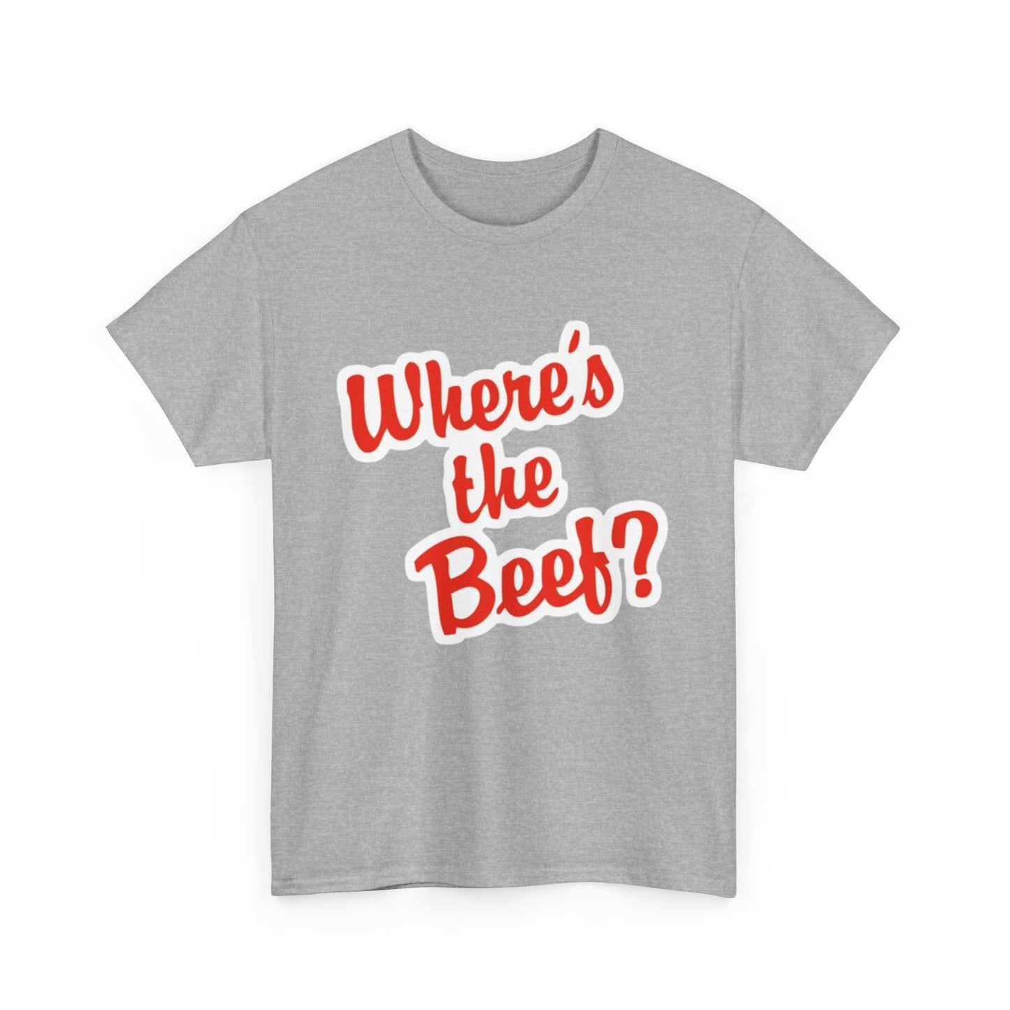 Where’s the Beef? Classic Tee – 80s Ad Icon
