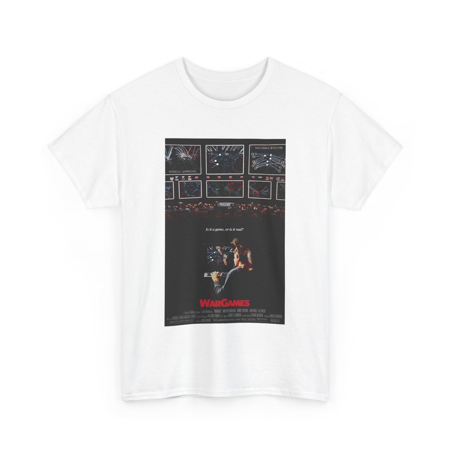 WarGames Movie Poster Tee – Retro 80s Hacker Thriller