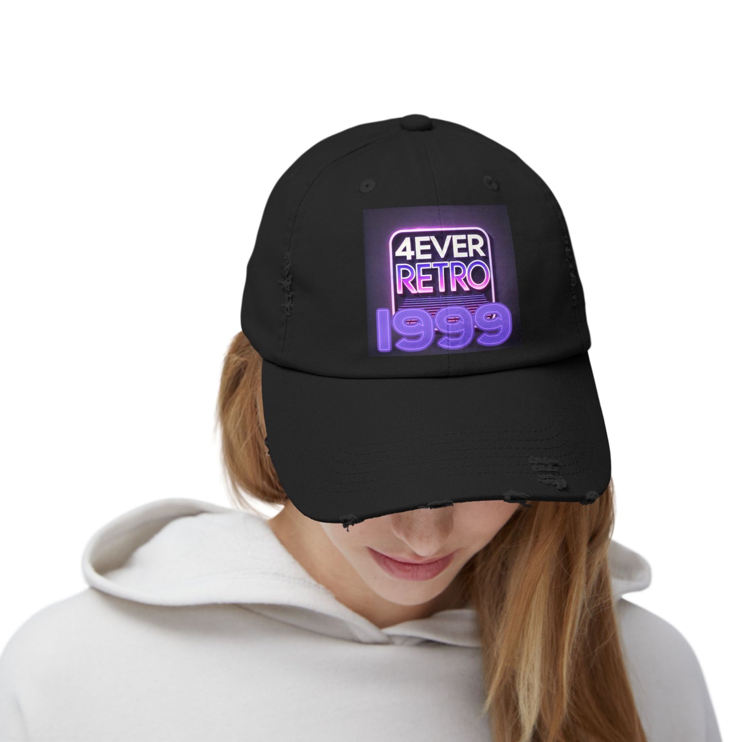 "Purple" 4EVER RETRO Customizable Hat