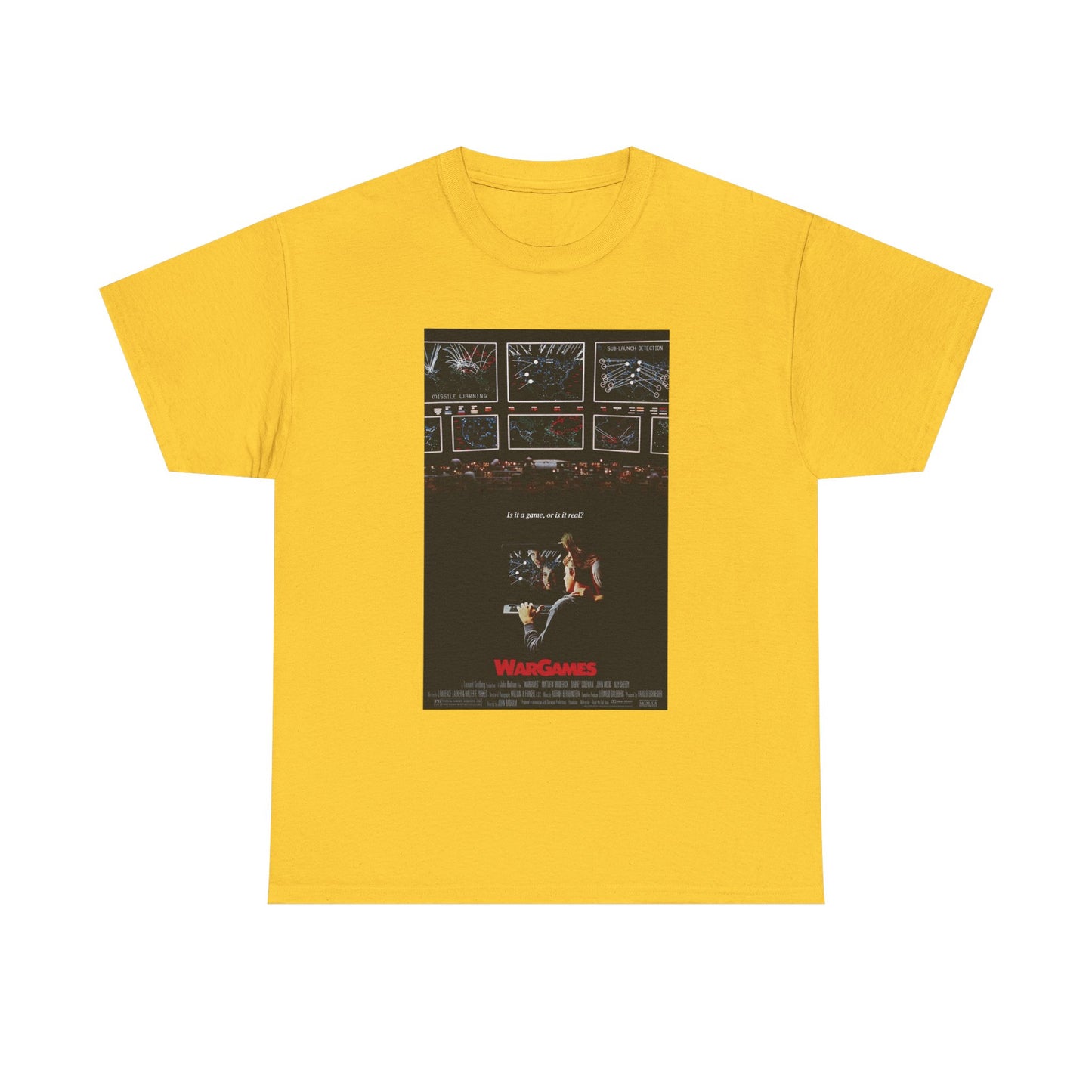 WarGames Movie Poster Tee – Retro 80s Hacker Thriller