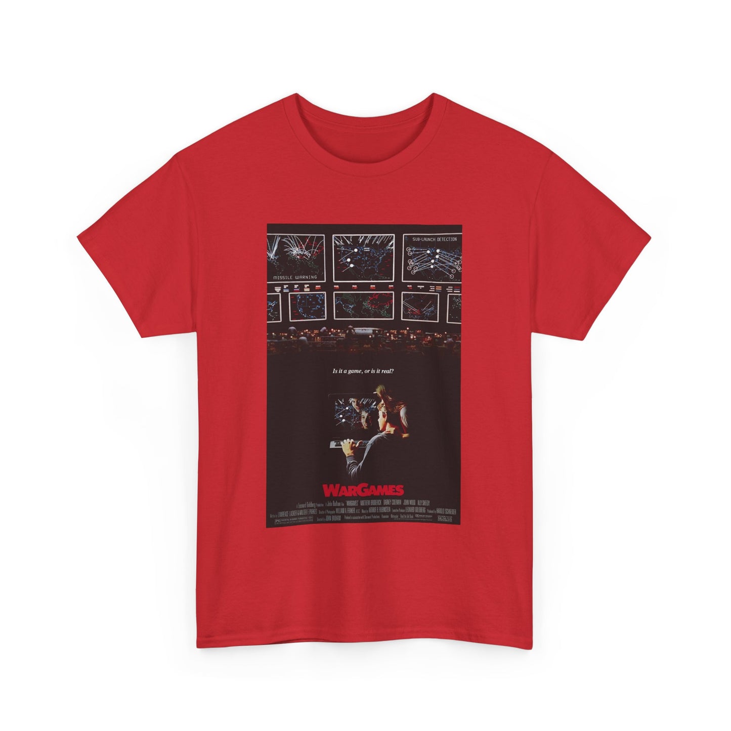 WarGames Movie Poster Tee – Retro 80s Hacker Thriller