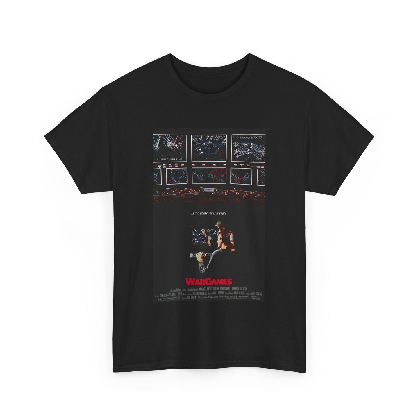WarGames Movie Poster Tee – Retro 80s Hacker Thriller
