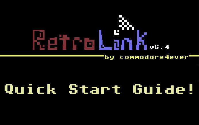 RetroLink Quick Start Guide & Introduction – commodore4ever