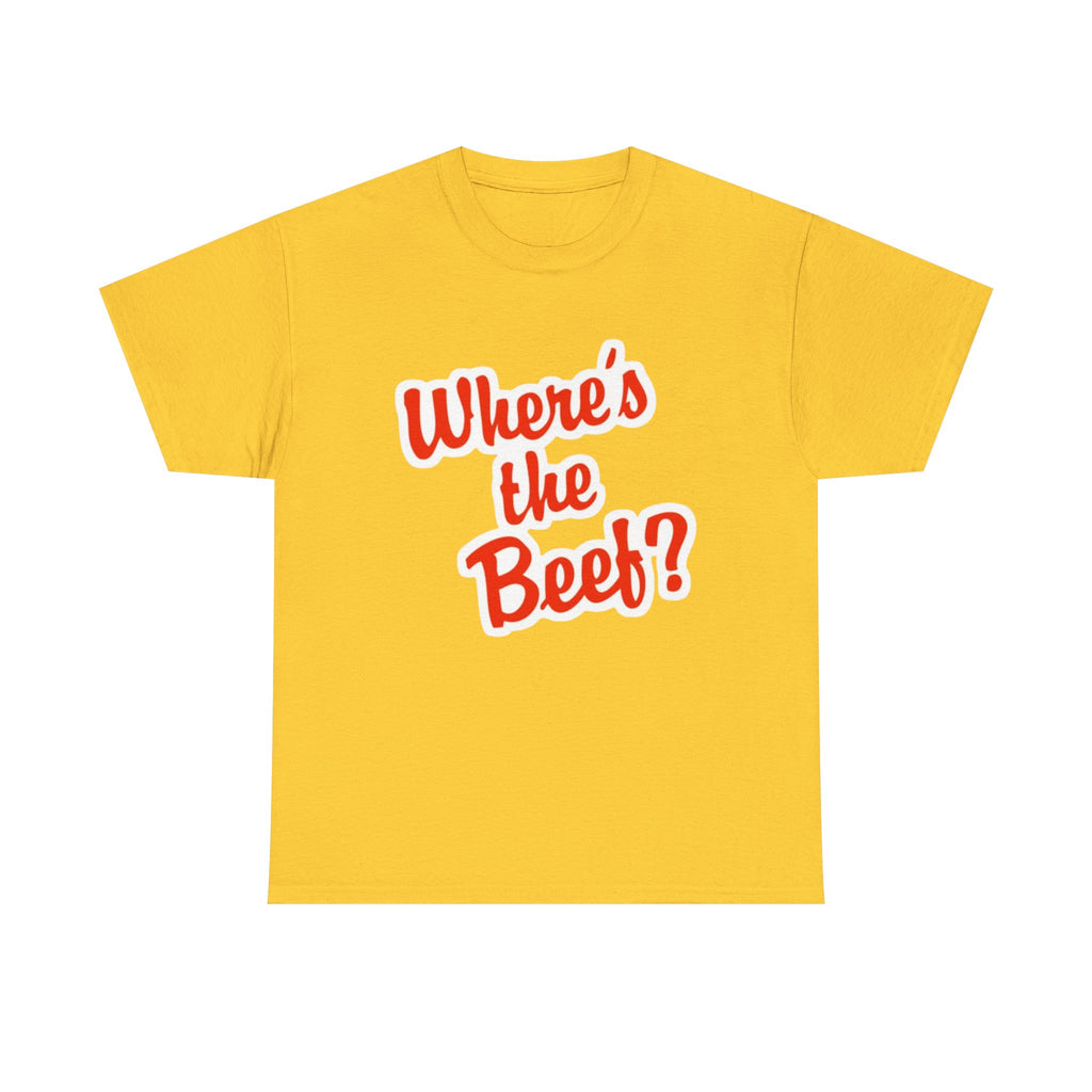 Where’s the Beef? Classic Tee – 80s Ad Icon