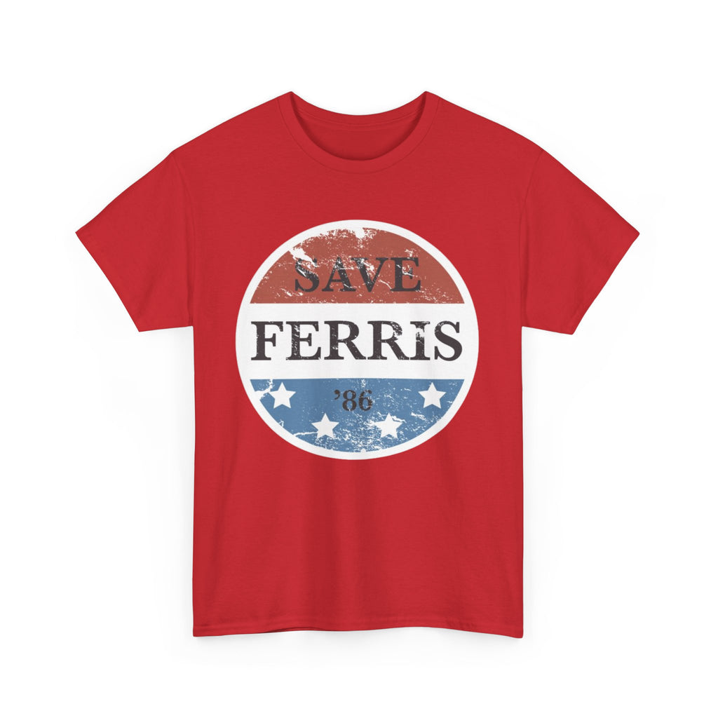 Save Ferris Classic Tee – 80s Movie Nostalgia