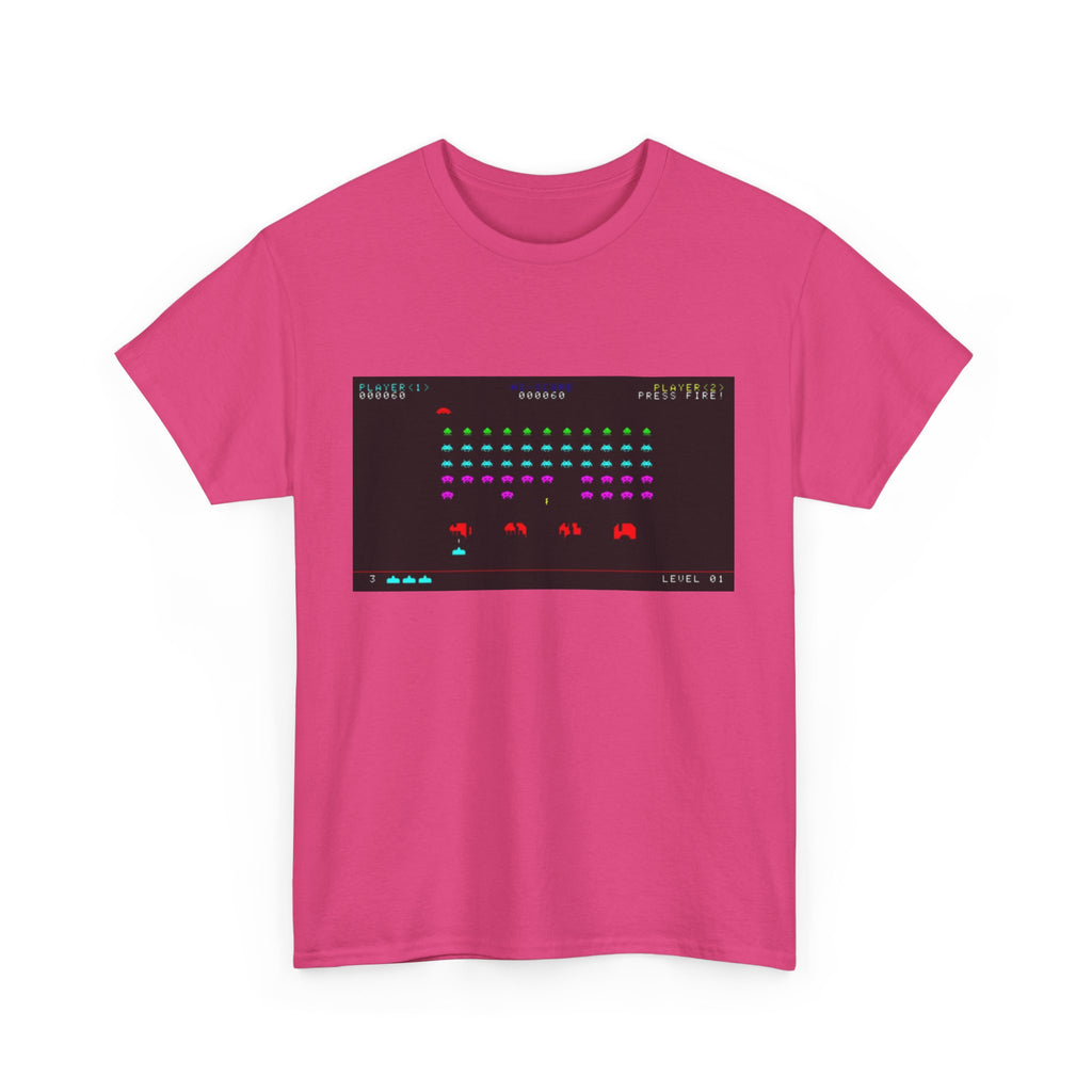 Space Invaders Tee – Classic 80s Arcade Game Scene