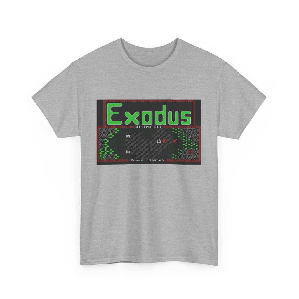 Ultima III: Exodus Commodore 64 Title Screen Tee – Classic C64 RPG