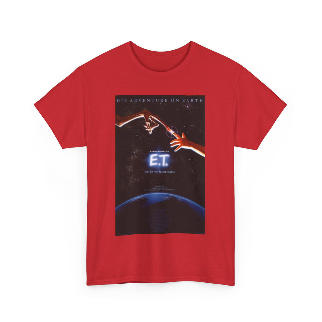 E.T. the Extra-Terrestrial Movie Poster Tee – Classic 80s Sci-Fi Family Film