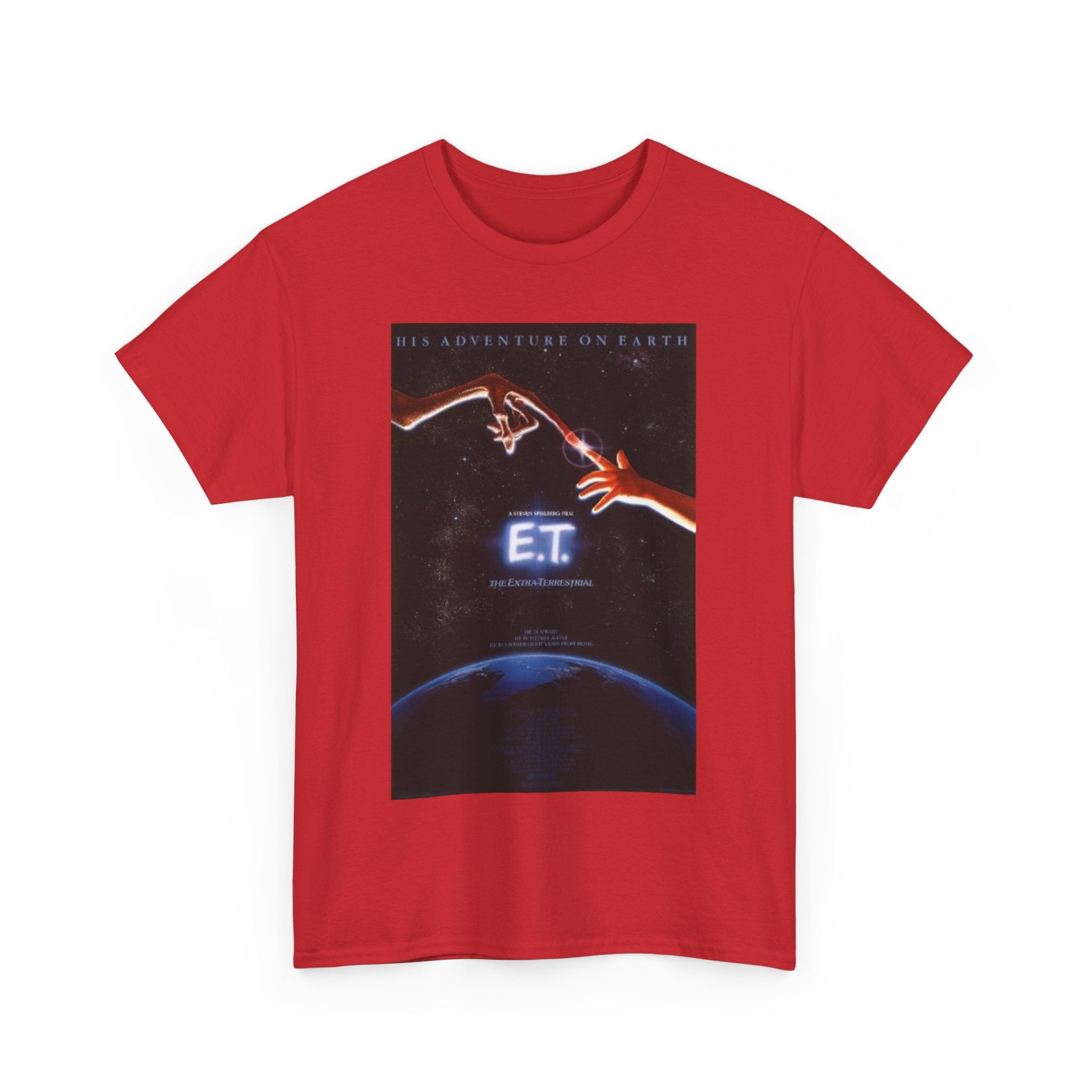 E.T. the Extra-Terrestrial Movie Poster Tee – Classic 80s Sci-Fi Family Film