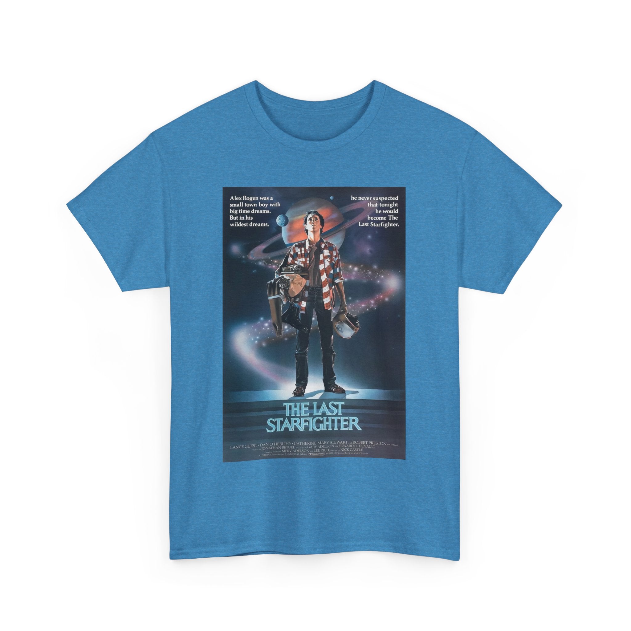 The Last Starfighter Movie Poster Tee – Retro 80s Sci-Fi Adventure