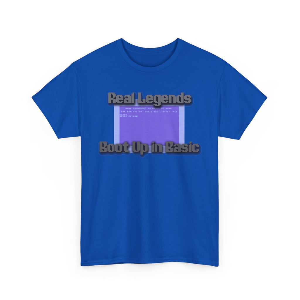 Real Legends Boot Up in BASIC commodore 64 128 plus 4 Vic-20