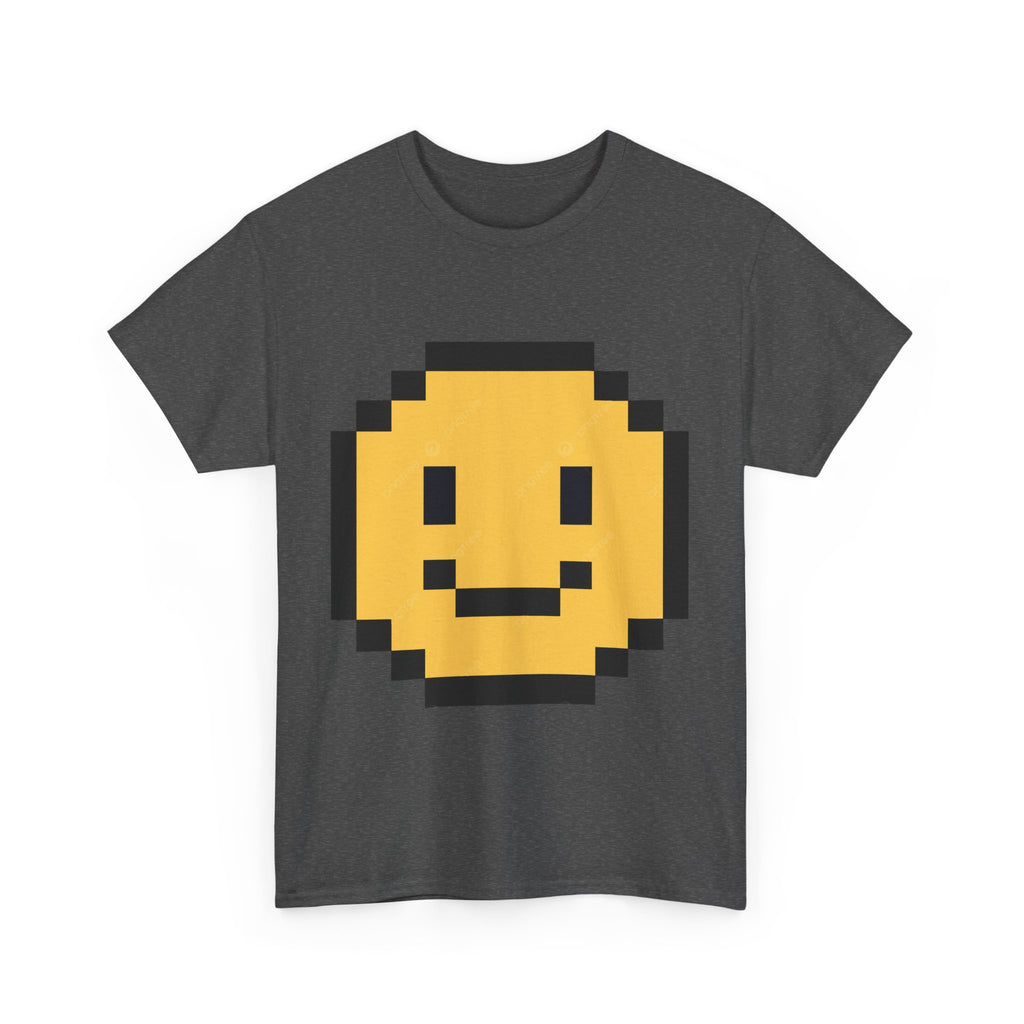 8-Bit Smiley Face Tee – Classic Pixel Art Retro Gaming Style