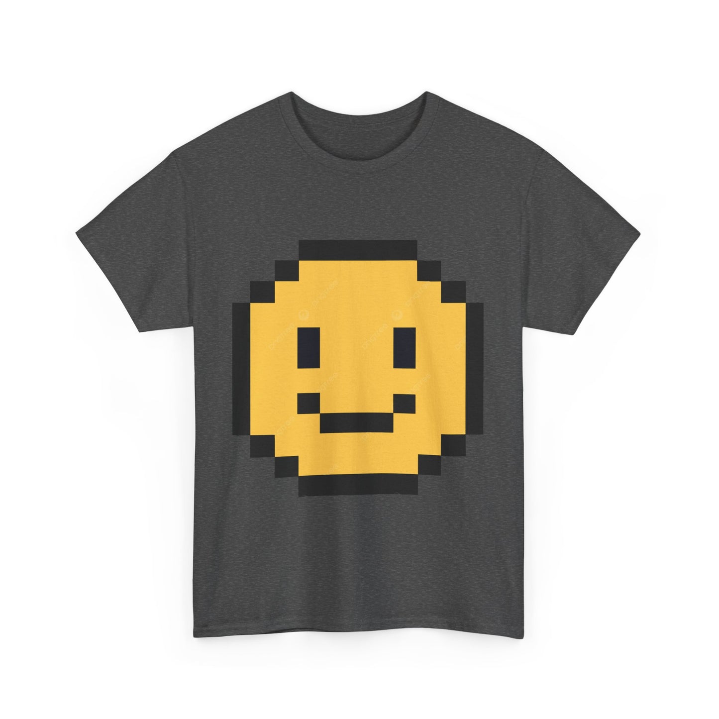 8-Bit Smiley Face Tee – Classic Pixel Art Retro Gaming Style