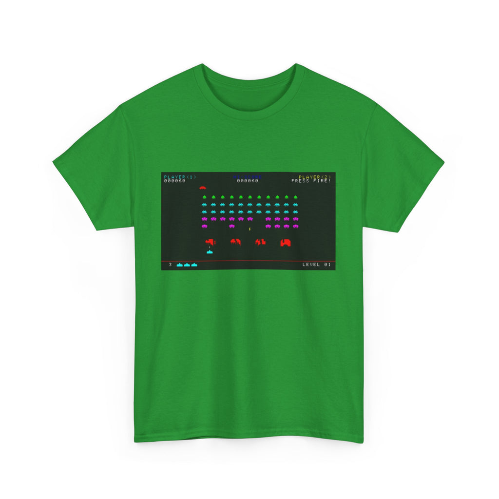 Space Invaders Tee – Classic 80s Arcade Game Scene