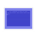 Commodore 64 Ready Screen Sticker – Legends Boot Up in Basic!