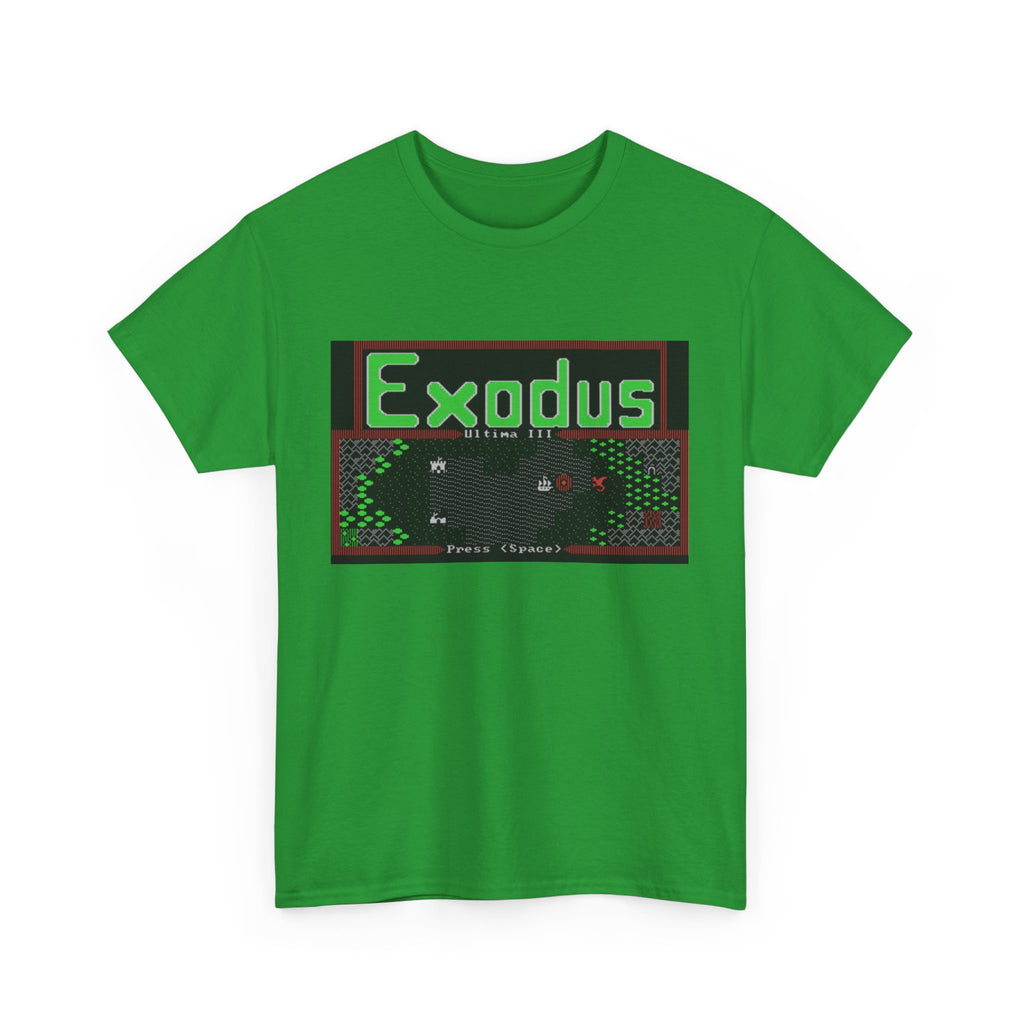 Ultima III: Exodus Commodore 64 Title Screen Tee – Classic C64 RPG