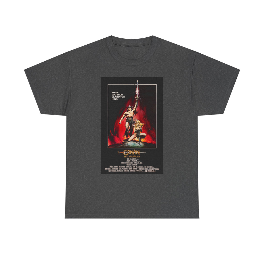 Conan the Barbarian Movie Poster Tee – Epic 80s Fantasy Classic