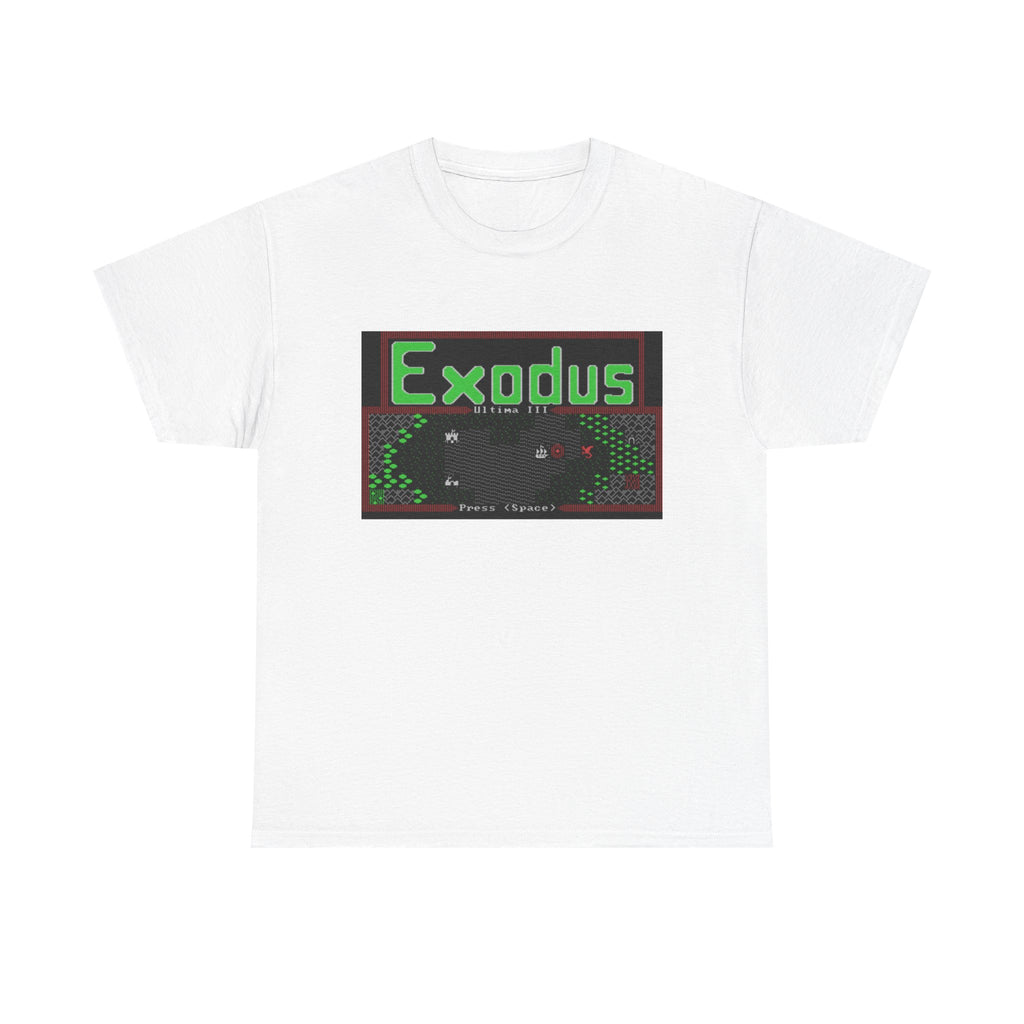 Ultima III: Exodus Commodore 64 Title Screen Tee – Classic C64 RPG