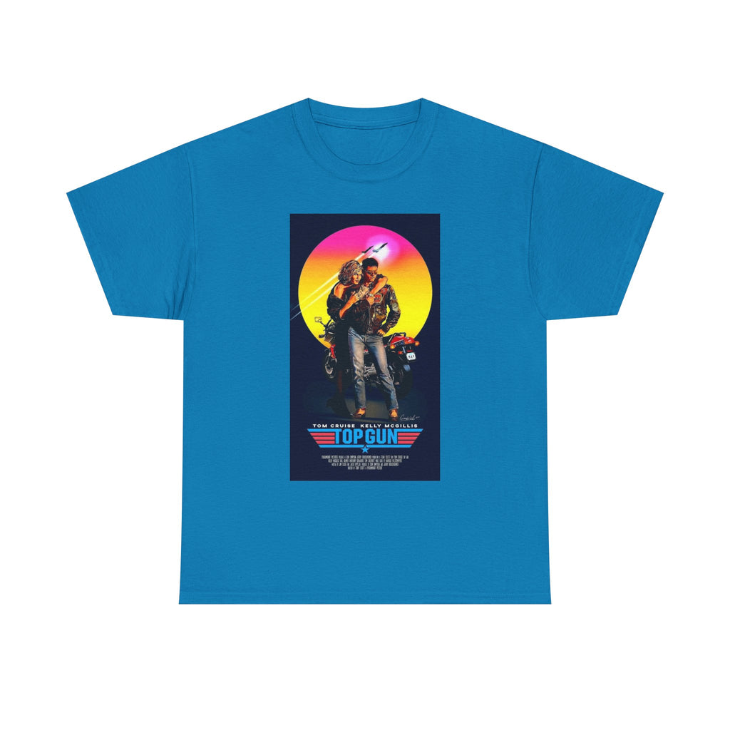 Retro 80s TOP GUN Tee – High-Flying Action Film Style