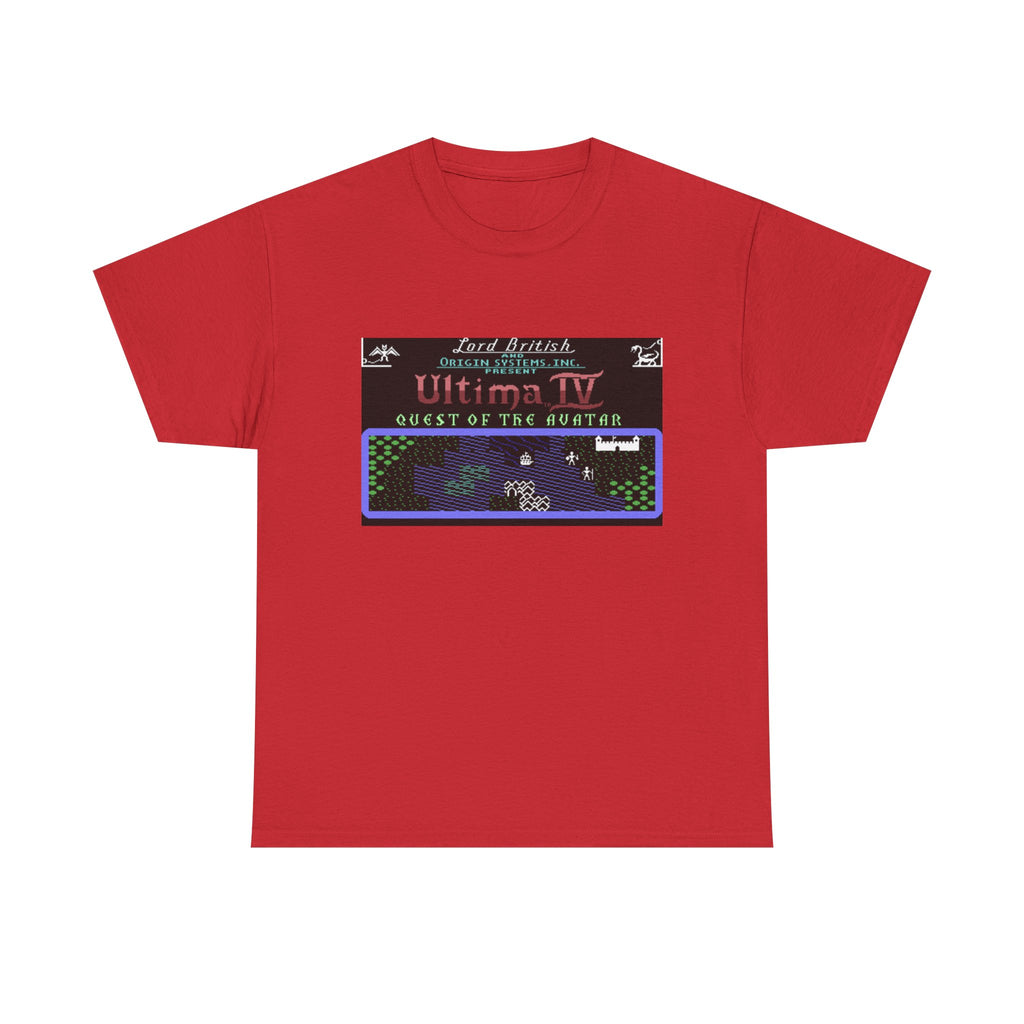 Ultima IV: Quest of the Avatar Commodore 64 Title Screen Tee – Classic C64 RPG