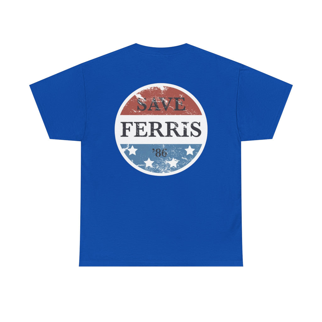 Save Ferris Classic Tee – 80s Movie Nostalgia