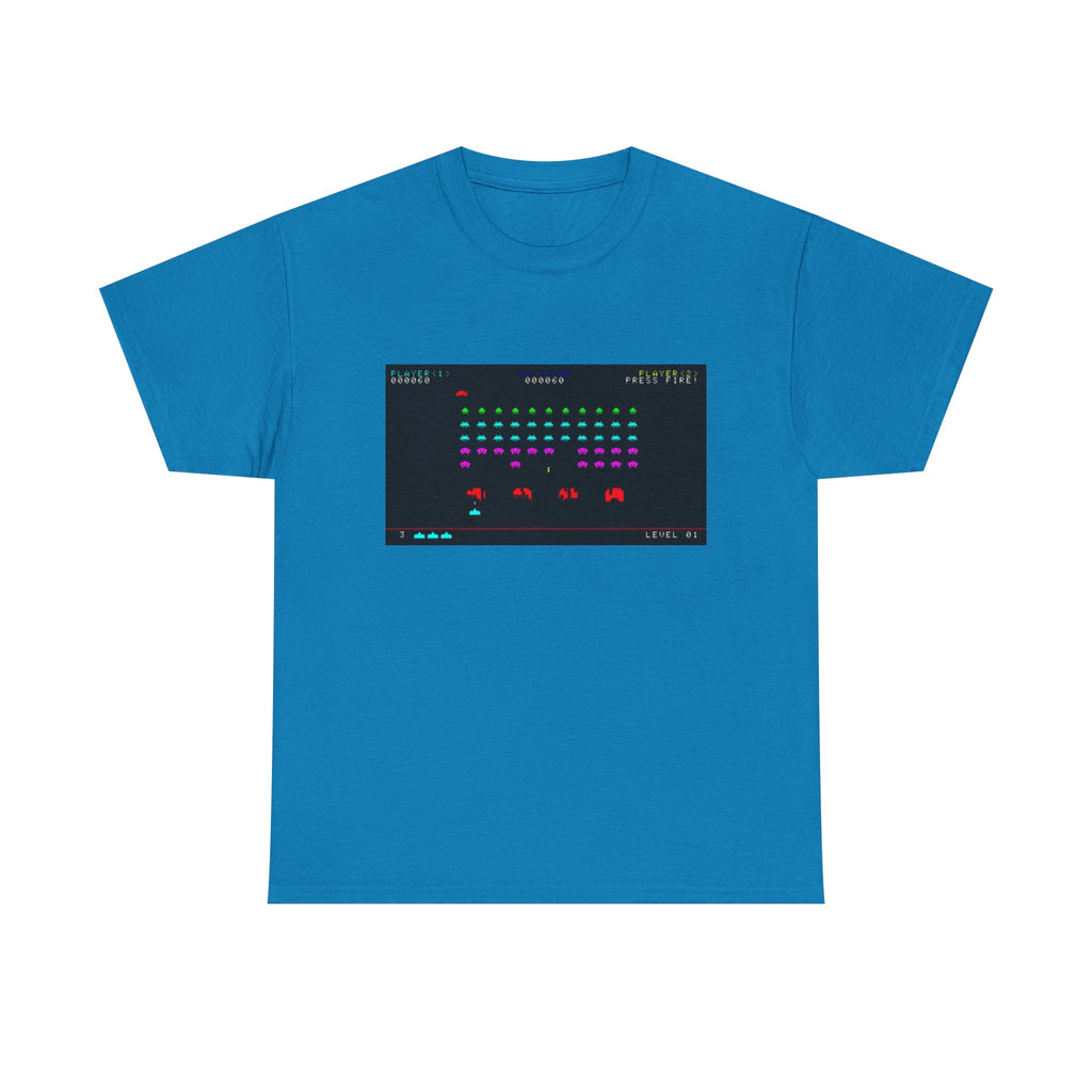 Space Invaders Tee – Classic 80s Arcade Game Scene