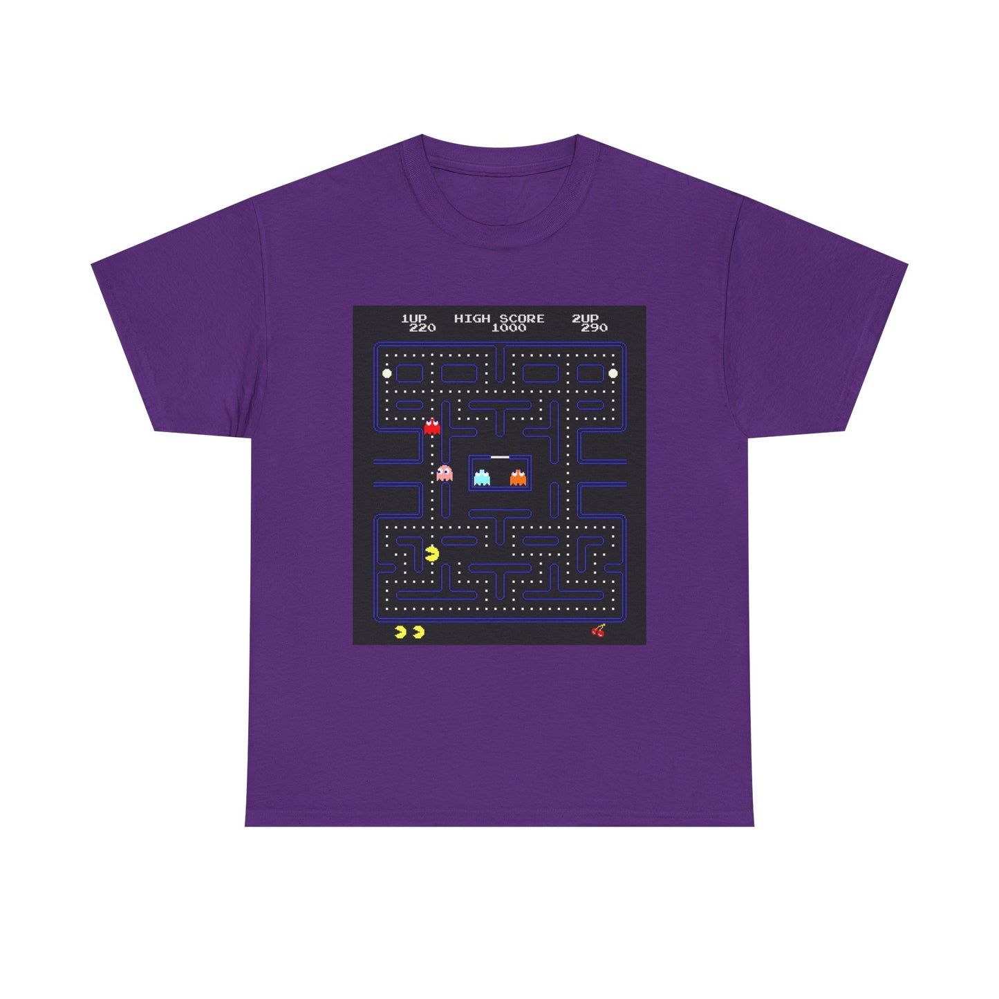 Pac-Man Screen Tee – Classic 80s Arcade Game Scene