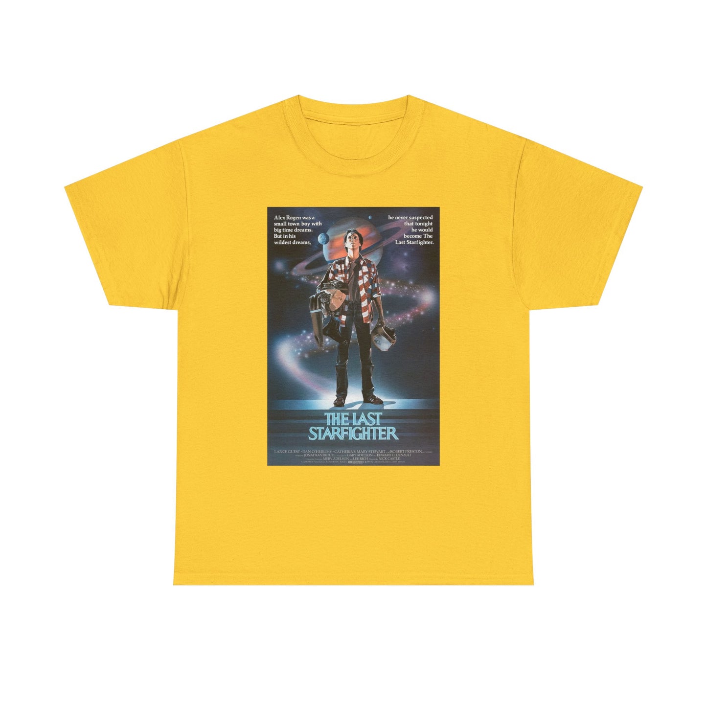 The Last Starfighter Movie Poster Tee – Retro 80s Sci-Fi Adventure