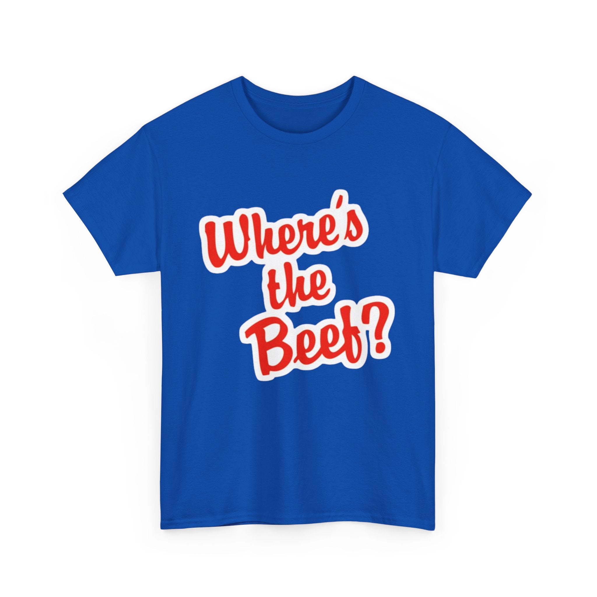 Where’s the Beef? Classic Tee – 80s Ad Icon
