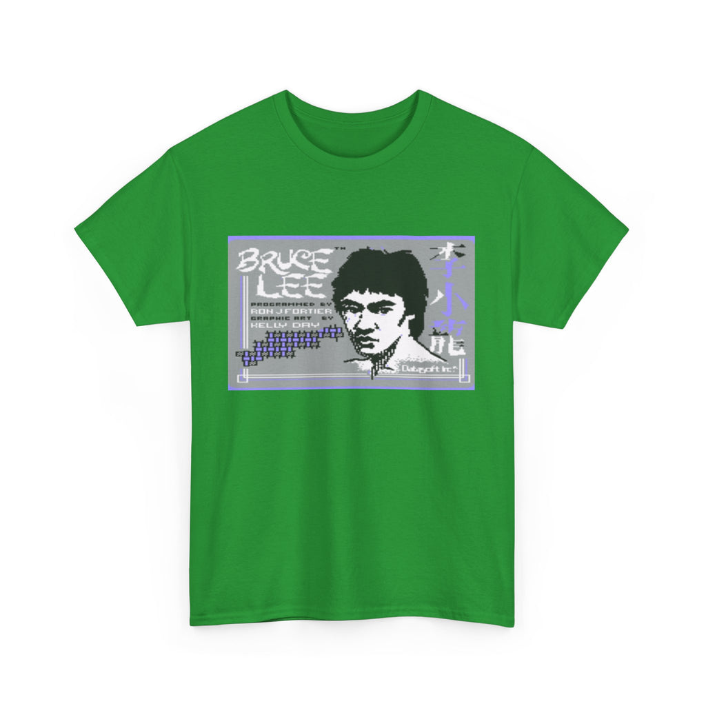 Bruce Lee Commodore 64 Title Screen Tee – Classic C64 Action Platformer