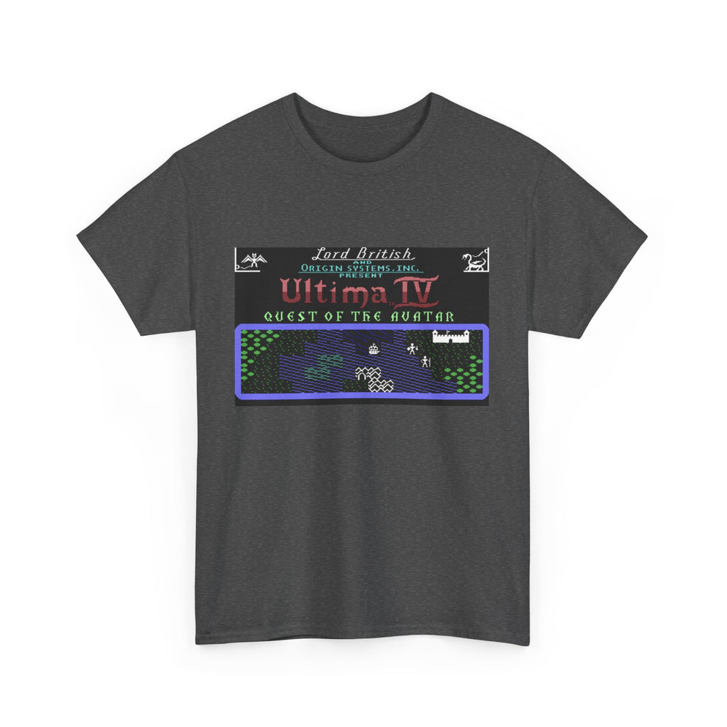 Ultima IV: Quest of the Avatar Commodore 64 Title Screen Tee – Classic C64 RPG