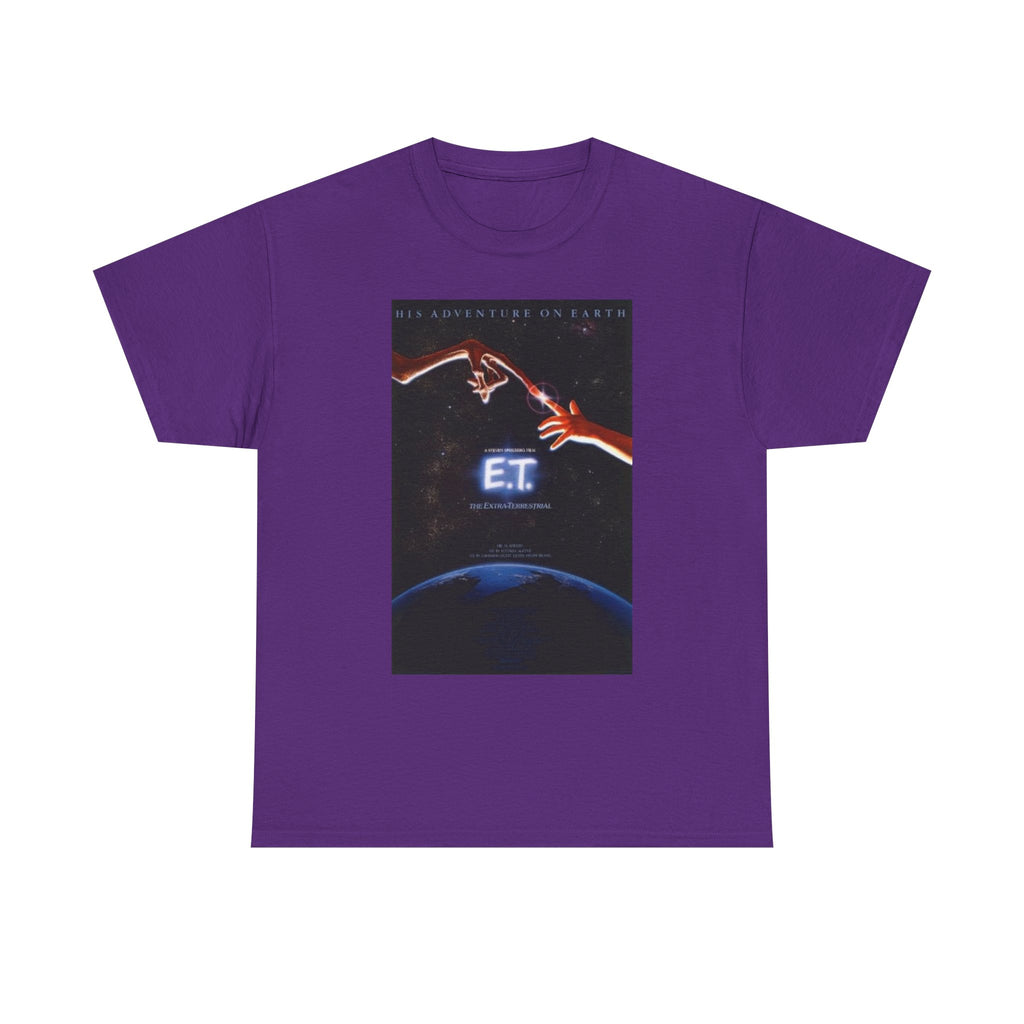 E.T. the Extra-Terrestrial Movie Poster Tee – Classic 80s Sci-Fi Family Film