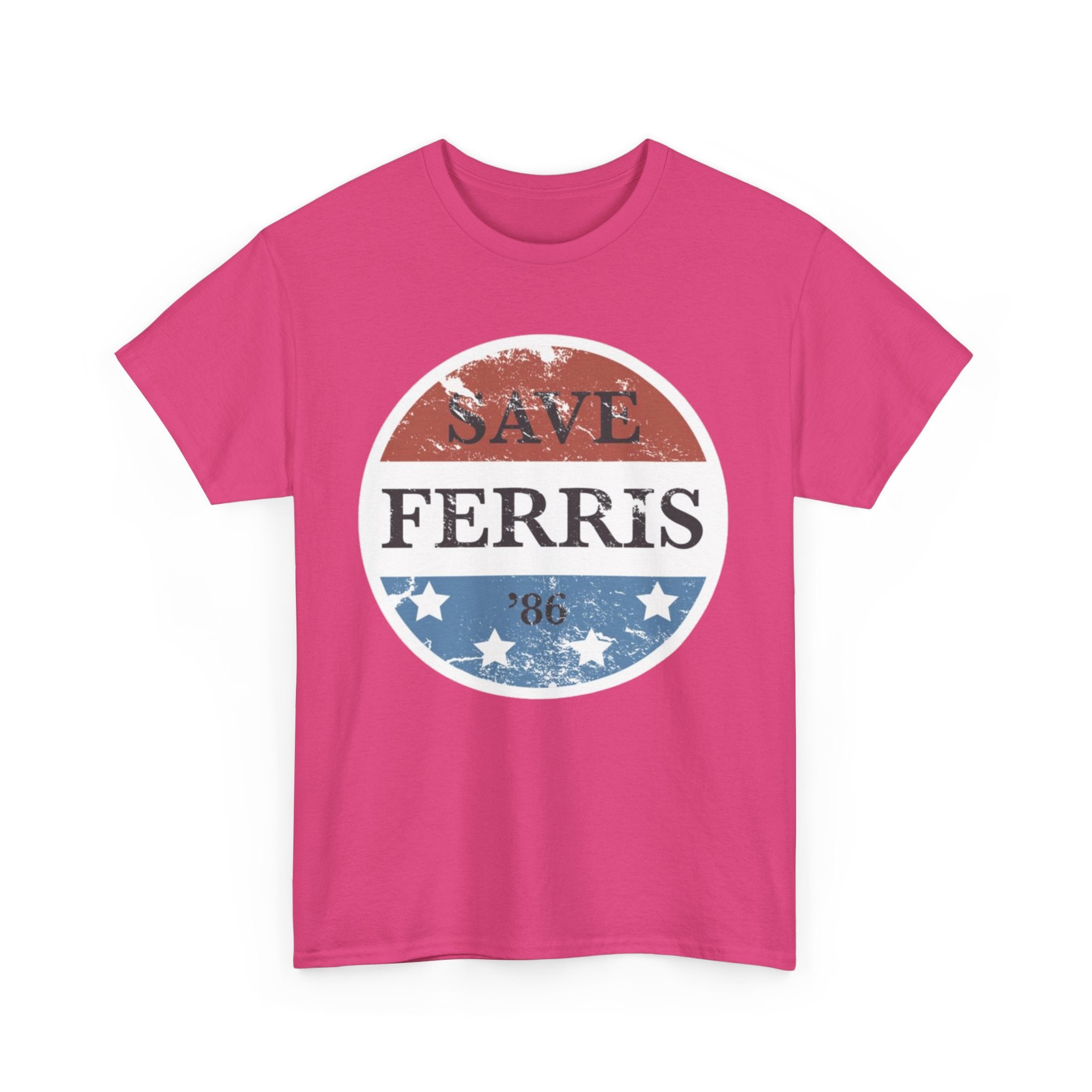 Save Ferris Classic Tee – 80s Movie Nostalgia