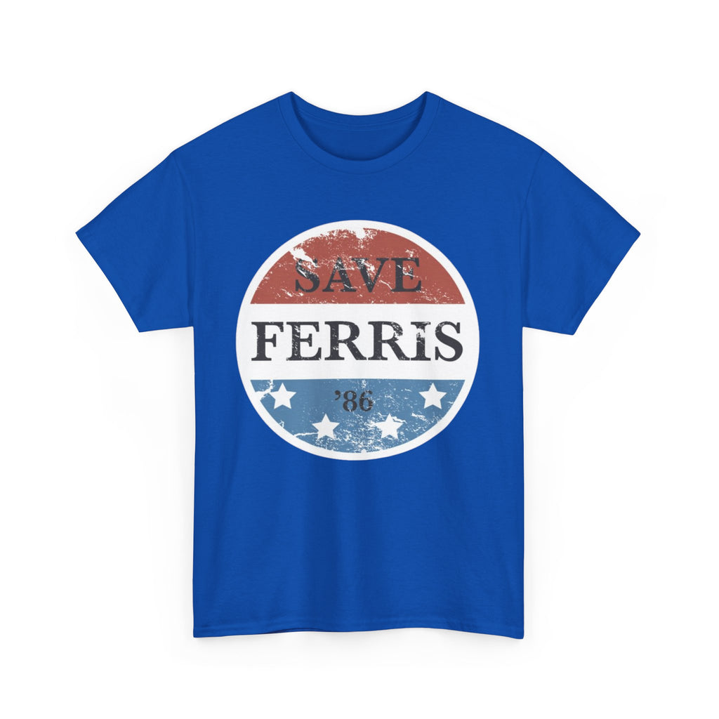 Save Ferris Classic Tee – 80s Movie Nostalgia