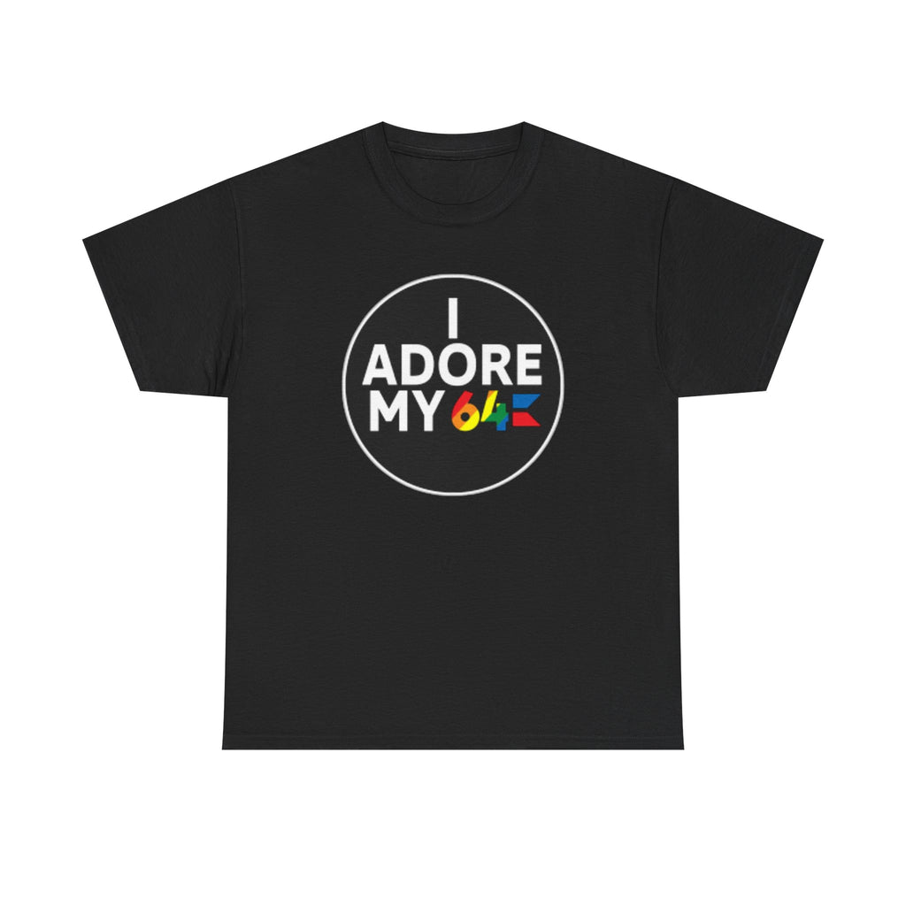 I Adore My 64 80s Style T-Shirt commodore 64 128 Plus 4 Vic-20