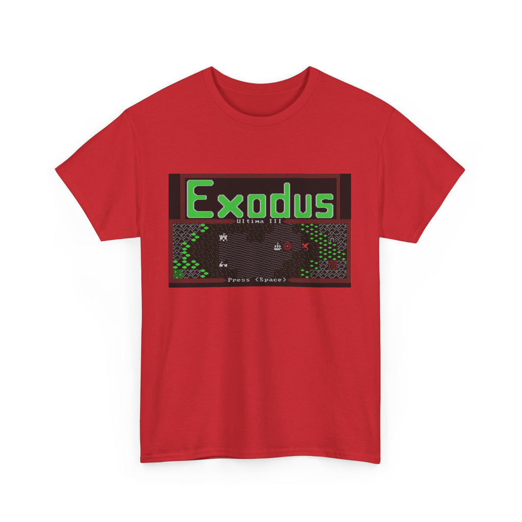 Ultima III: Exodus Commodore 64 Title Screen Tee – Classic C64 RPG