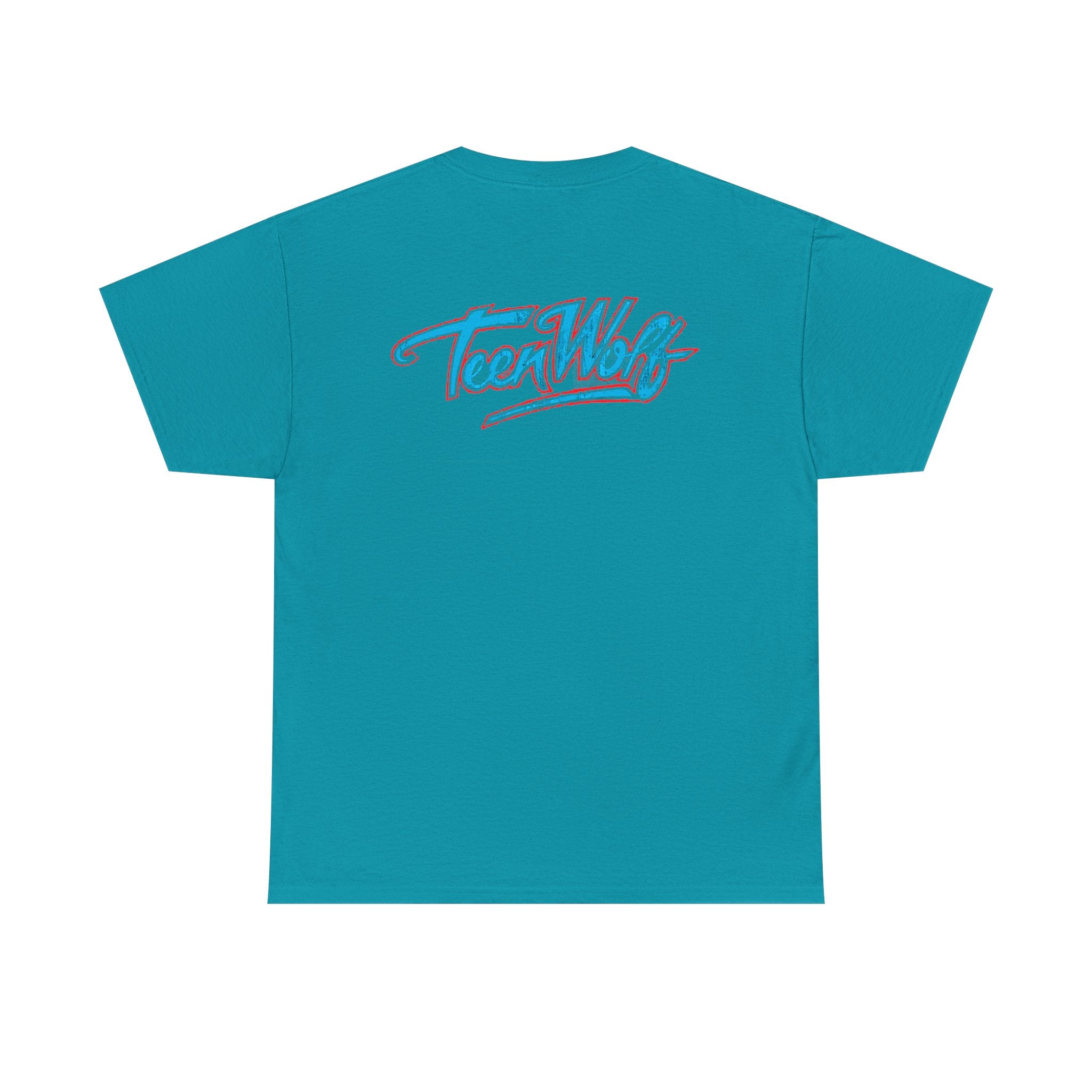 Teen Wolf Neon Logo Tee – 80s Movie Magic