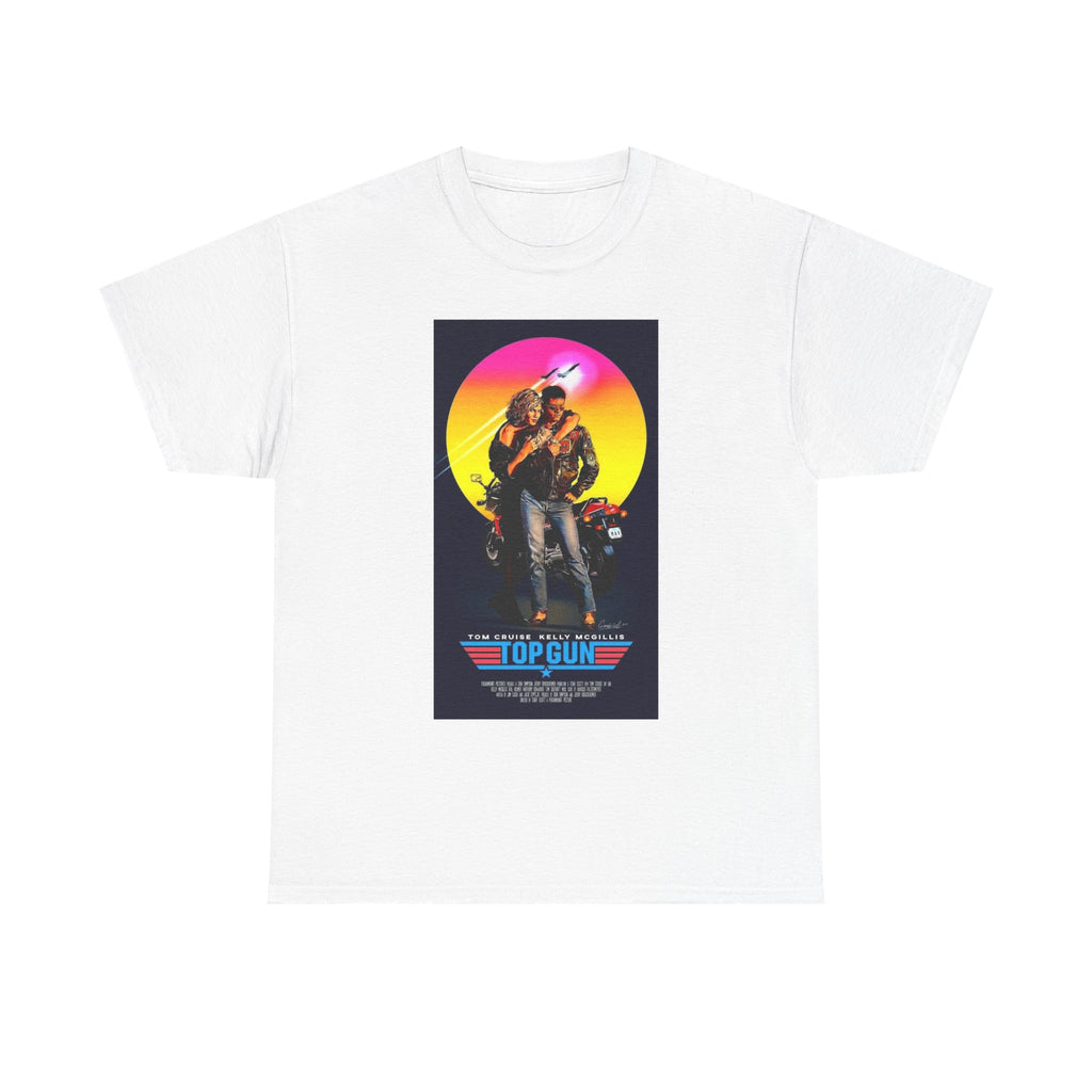 Retro 80s TOP GUN Tee – High-Flying Action Film Style