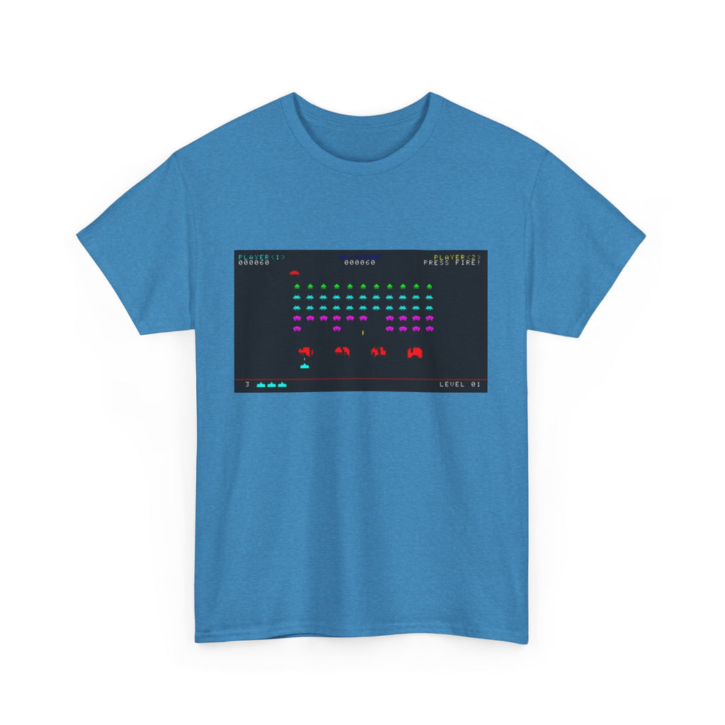 Space Invaders Tee – Classic 80s Arcade Game Scene