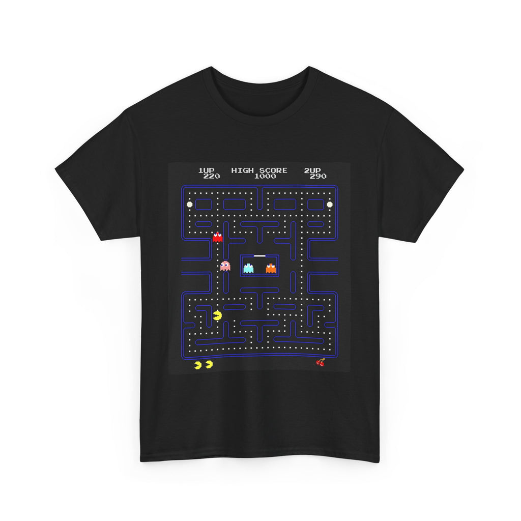 Pac-Man Screen Tee – Classic 80s Arcade Game Scene
