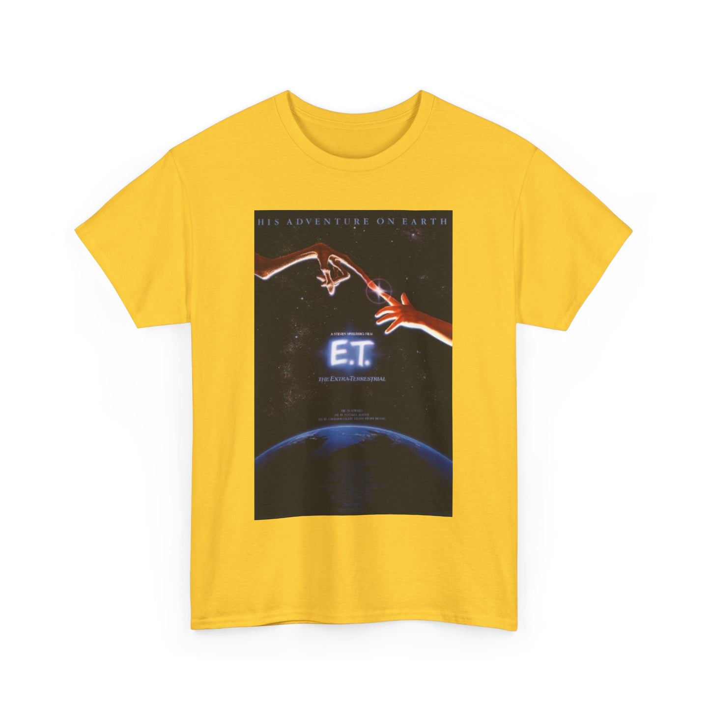 E.T. the Extra-Terrestrial Movie Poster Tee – Classic 80s Sci-Fi Family Film