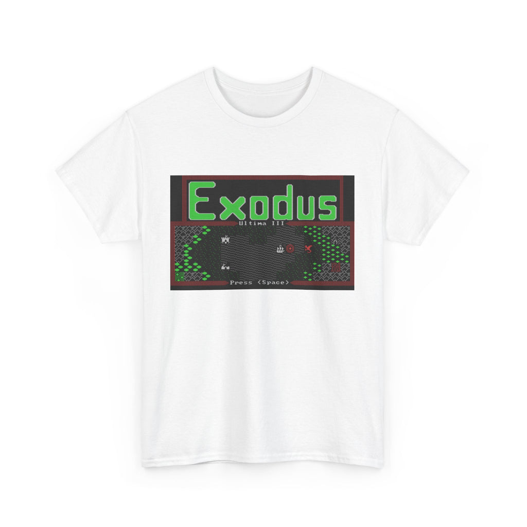 Ultima III: Exodus Commodore 64 Title Screen Tee – Classic C64 RPG