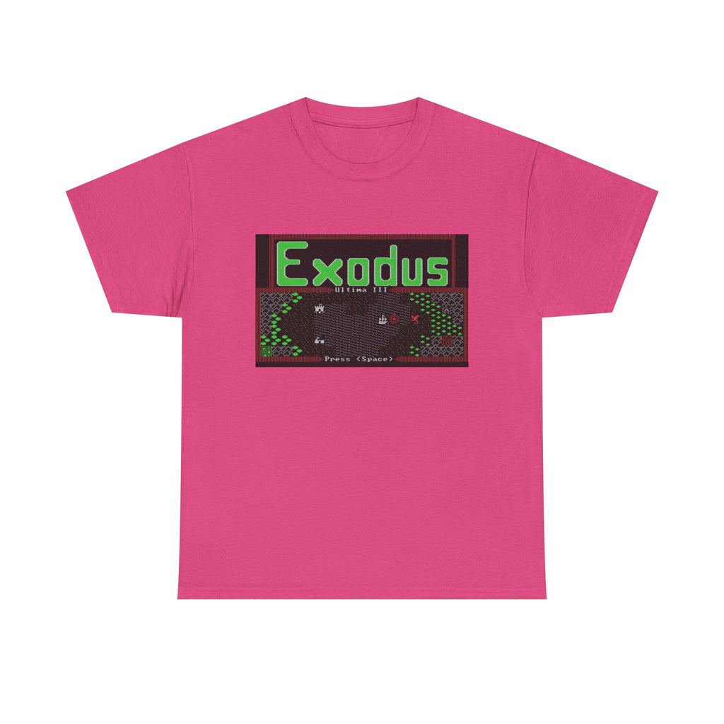 Ultima III: Exodus Commodore 64 Title Screen Tee – Classic C64 RPG