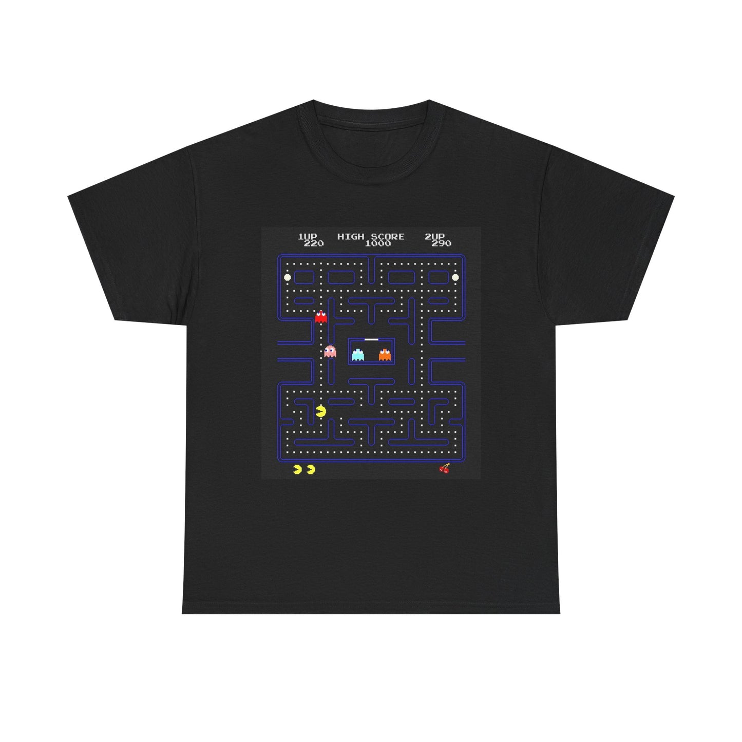 Pac-Man Screen Tee – Classic 80s Arcade Game Scene