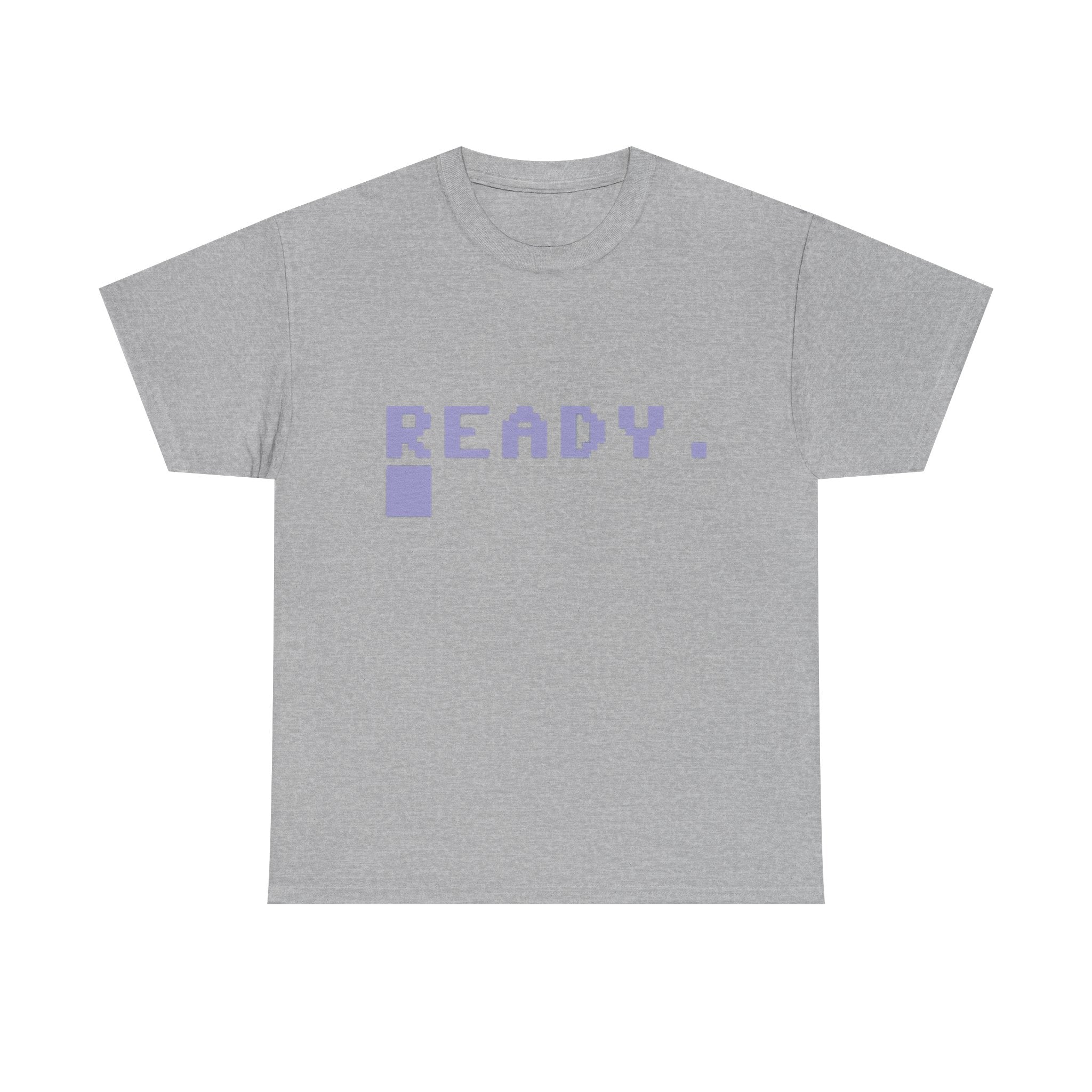 READY. – Commodore 64 Startup Screen Tee 80s Retro Computing