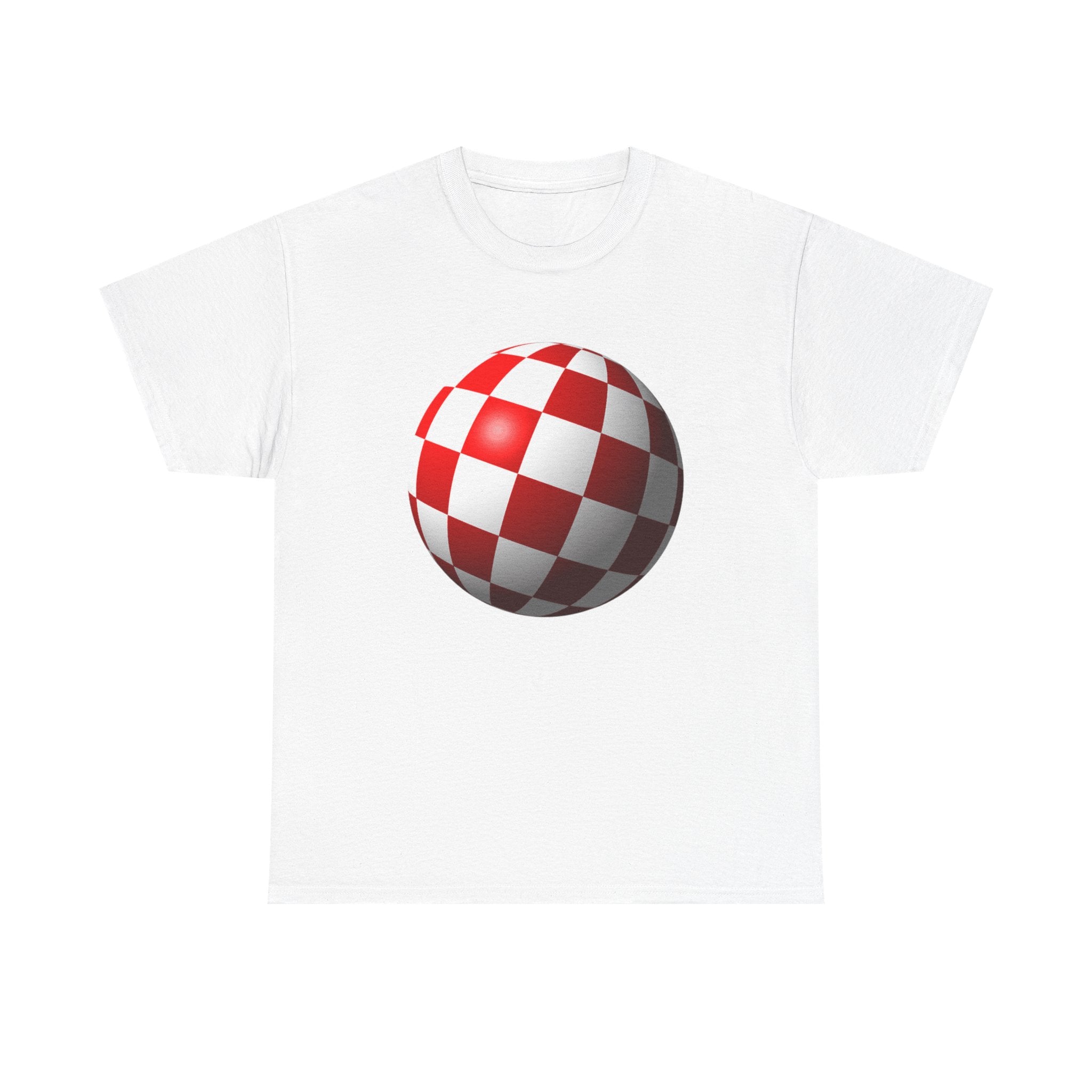Retro 3D Boing Ball Tee – Classic 16-Bit Amiga Era Design