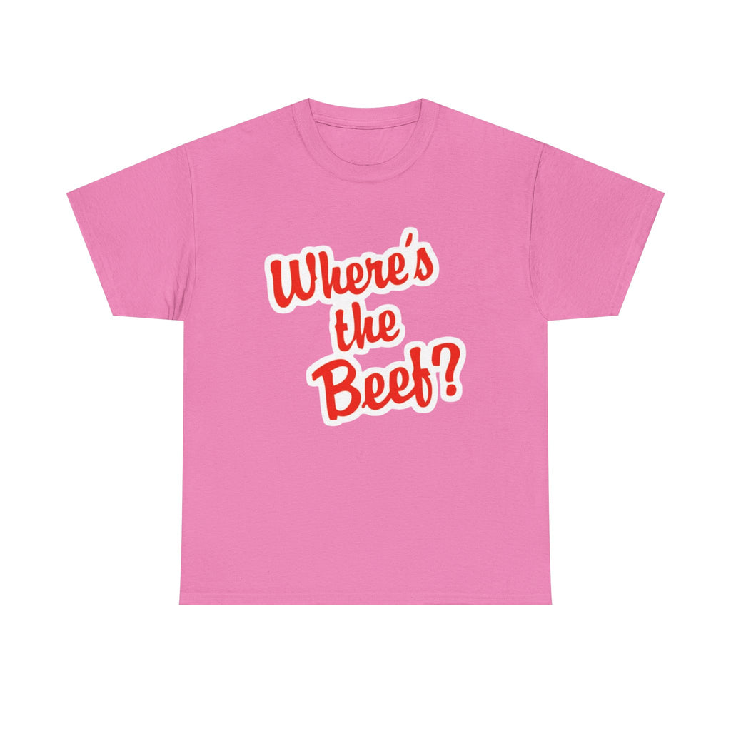 Where’s the Beef? Classic Tee – 80s Ad Icon