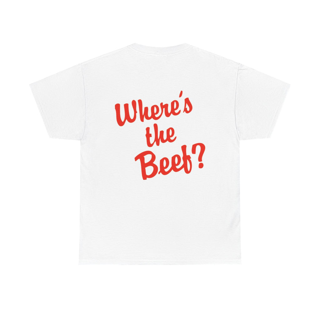 Where’s the Beef? Classic Tee – 80s Ad Icon