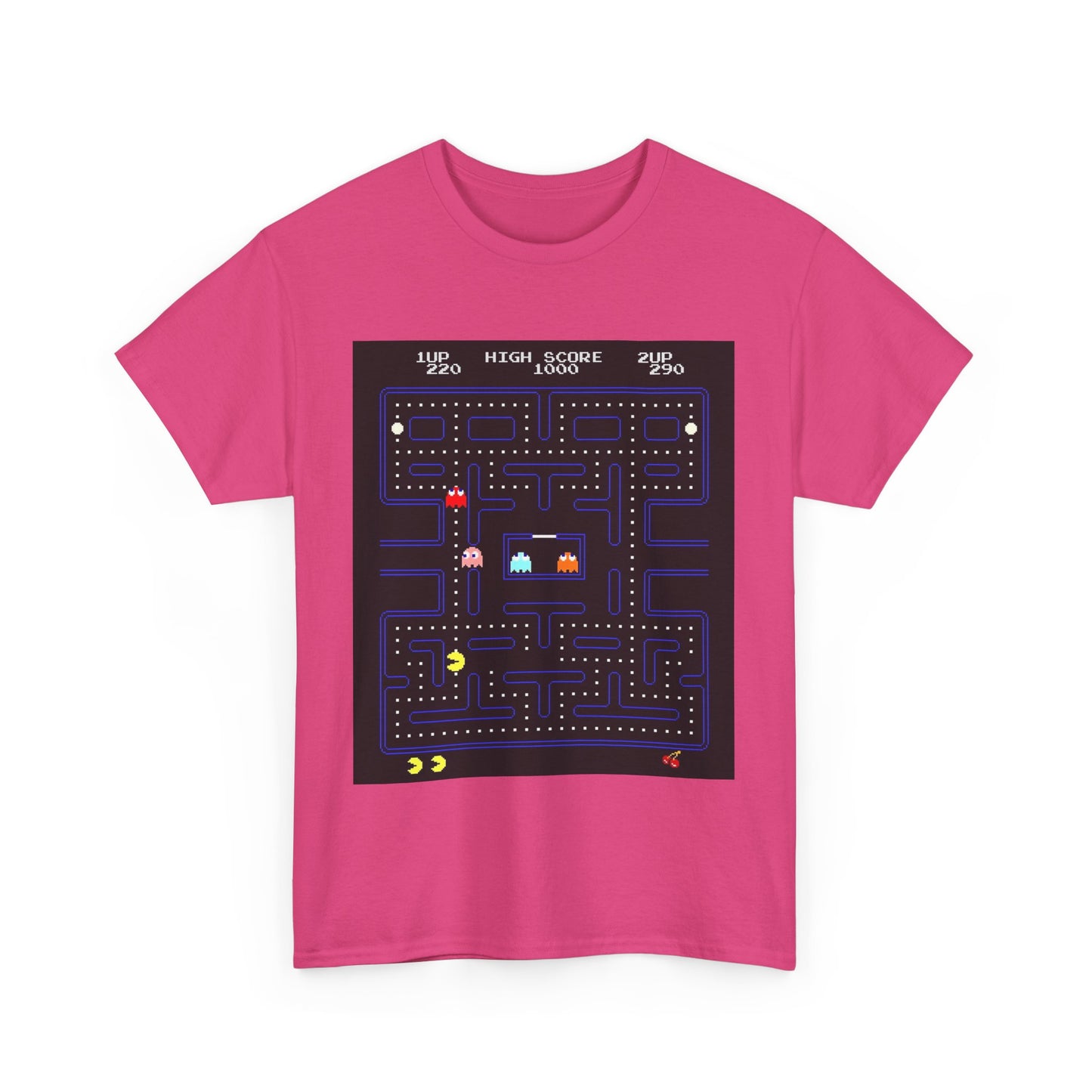 Pac-Man Screen Tee – Classic 80s Arcade Game Scene