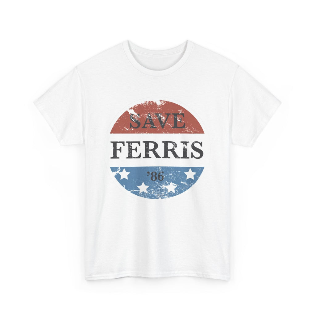 Save Ferris Classic Tee – 80s Movie Nostalgia